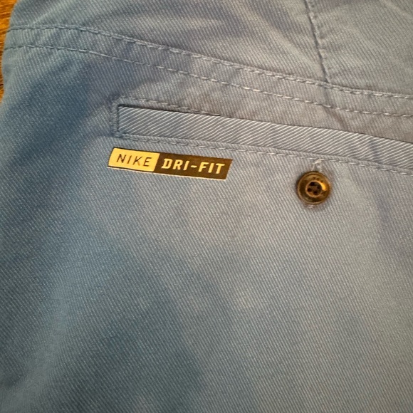 Hurley shorts, 34” waist, blue, 9” inseam, Nike Dri-Fit - Picture 3 of 7
